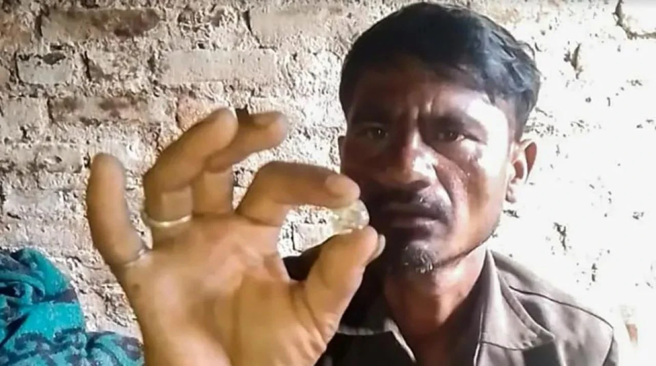 Arazide arama yaparken buldu, hayatı değişti!