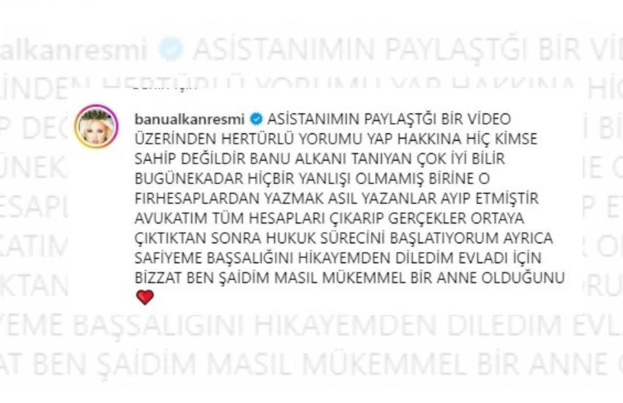 Banu Alkan'ın Safiye Soyman için yayınladığı başsağlığı videosu tepki çekti! Savunması 'pes' dedirtti