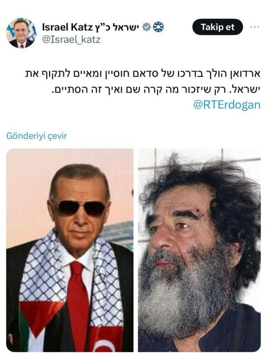 Erdoğan'ı hedef alan İsrailli bakana CHP'den sert tepki: Şirazesi kaymış sözler...