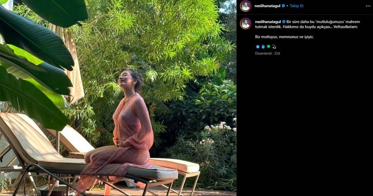 Hamile olduğunu duyuran Neslihan Atagül, Kadir Doğulu ile 8 Temmuz 2016 tarihinde evlendi