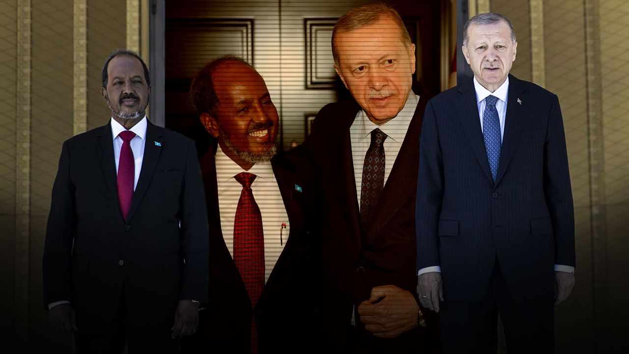 Tezkere sonrası diplomasi! Cumhurbaşkanı Erdoğan, Somali Cumhurbaşkanı ile görüştü