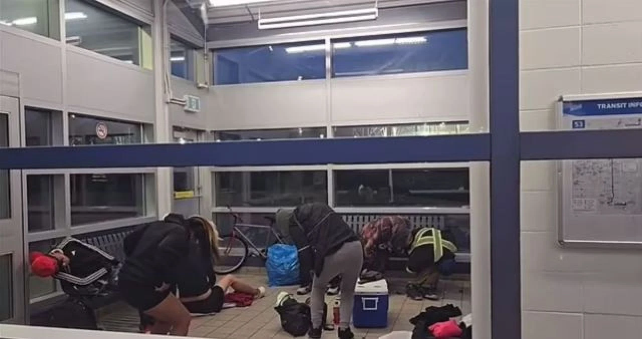 Kanada'da uyuşturucu bağımlılarının ürküten zombi hali! Görüntüler tüyleri diken diken etti