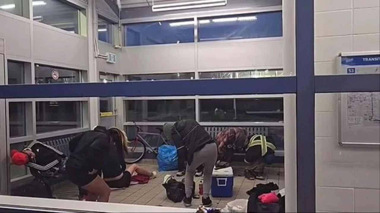 Kanada'da uyuşturucu bağımlılarının ürküten zombi hali! Görüntüler tüyleri diken diken etti