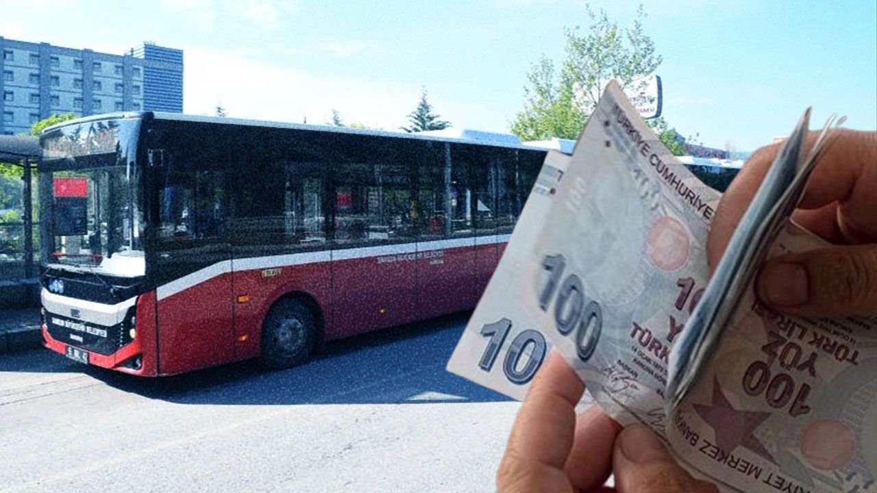 Samsun&#039;da toplu ulaşım ve servis ücretlerine zam! Yeni tarife belli oldu