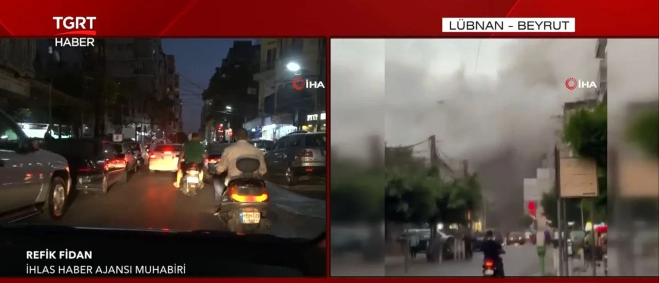 Son dakika | İsrail'den Lübnan'ın başkenti Beyrut'a saldırı - 3. Resim