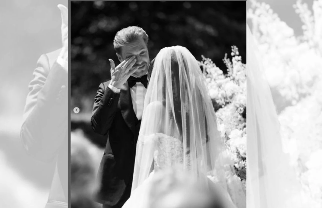 Karsu Dönmez evlendi! Gelini gören damat gözyaşlarına boğuldu