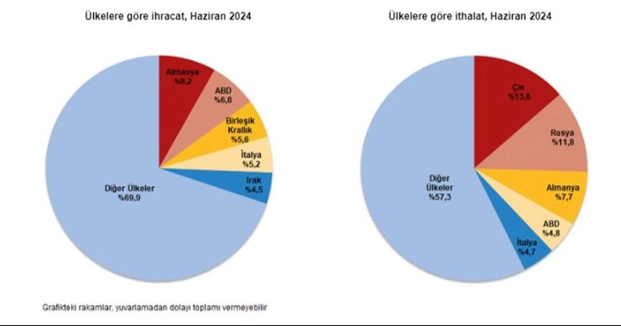 TÜİK dış ticaret istatistiklerini açıkladı! Haziranda ihracat ve ithalat azaldı - 5. Resim