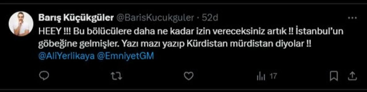 DEM Parti'den provokatif eylem! İstanbul'daki yaya geçitlerine Kürtçe yazılar yazdılar