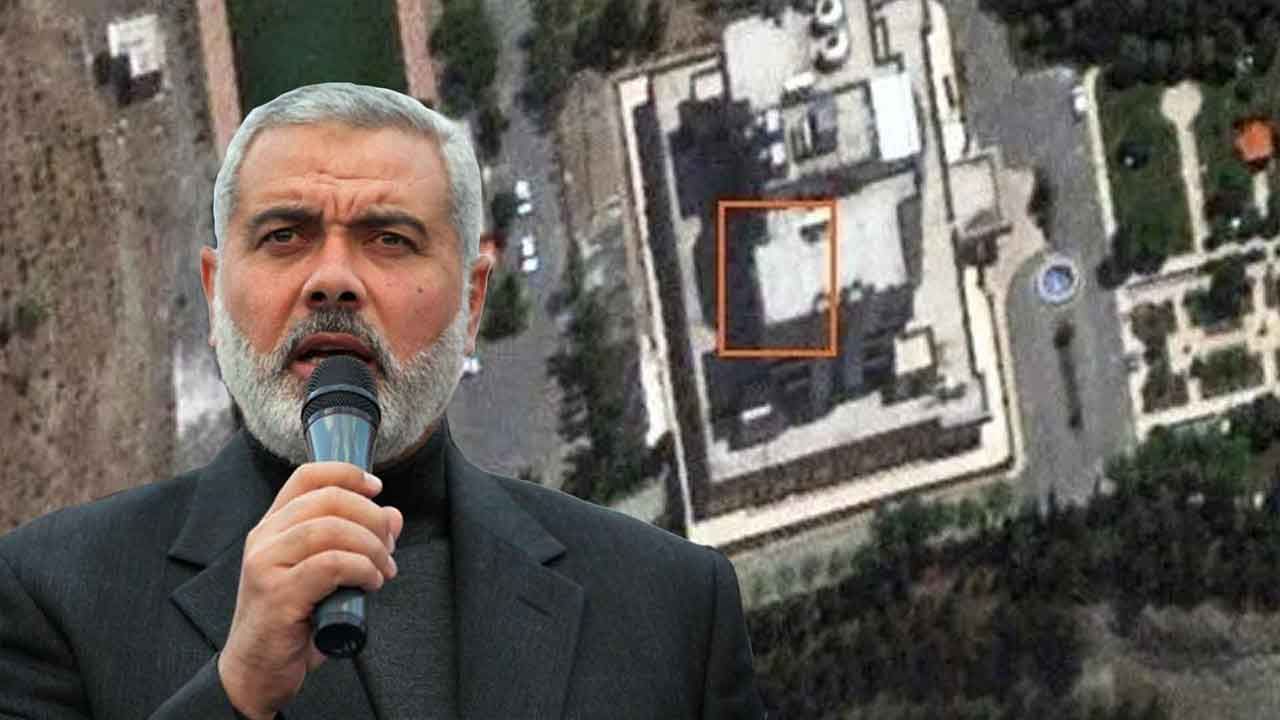 Hamas lideri Haniye&#039;nin suikasta uğradığı bina ortaya çıktı! 150 metre detayı dikkat çekti