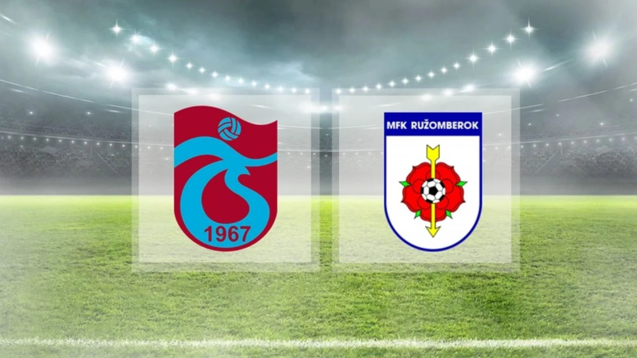 Trabzonspor - Ruzemberok canlı anlatım
