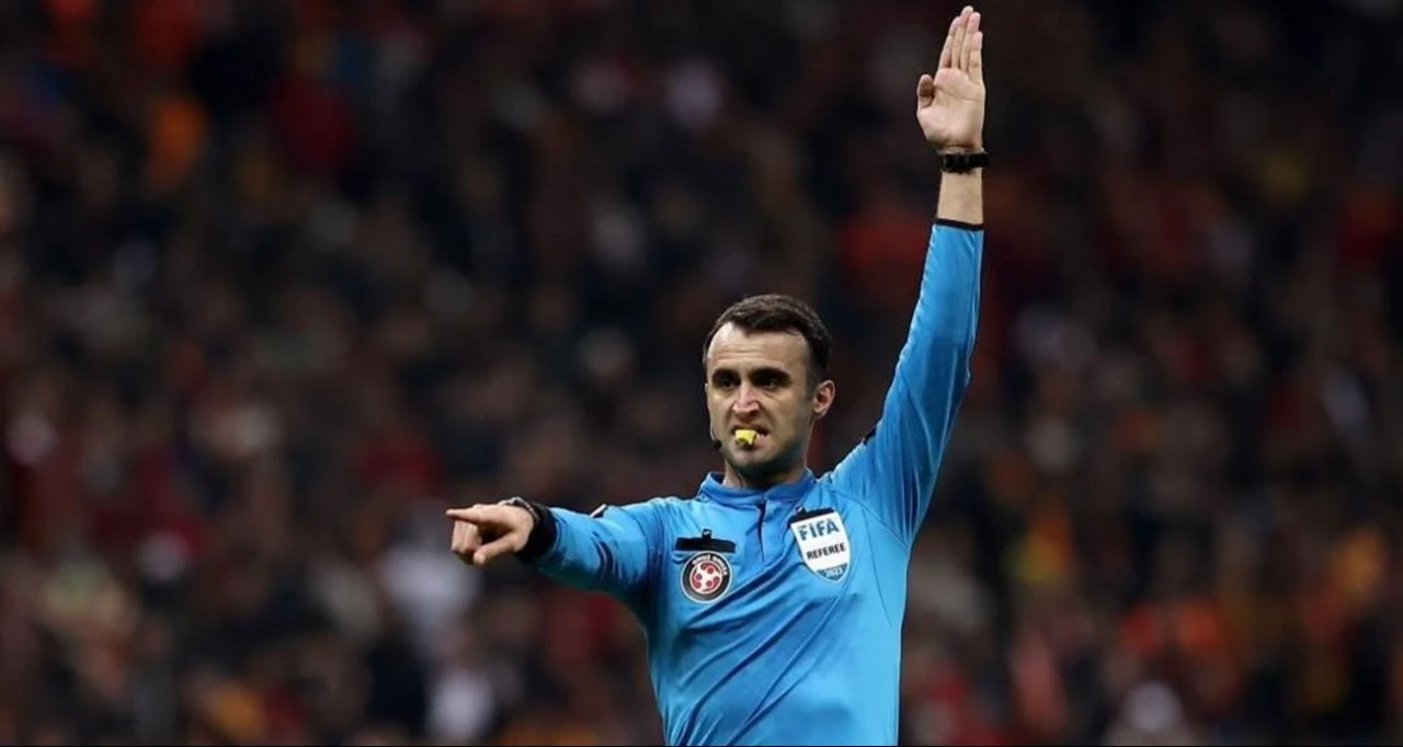 Galatasaray Beşiktaş Süper Kupa maçının hakemi Atilla Karaoğlan'ın karnesi