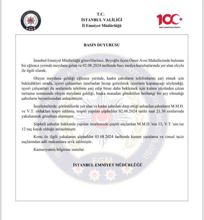 Beyoğlu'nda 3 kadına fazla hesap saldırısı! Bakan Yerlikaya'dan ilk açıklama - 2. Resim