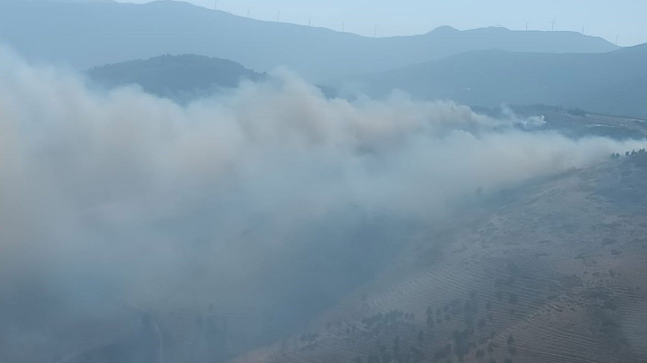 Hatay&#039;da orman yangını: Ekipler müdahale ediyor