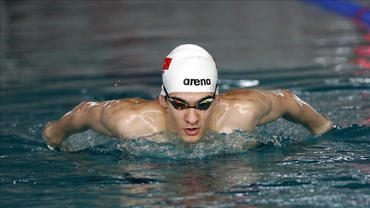 Paris 2024 Olimpiyat Oyunları'nda 16 yaşındaki milli yüzücü Kuzey Tunçelli finalde! Türkiye tarihinde ilk - 1. Resim