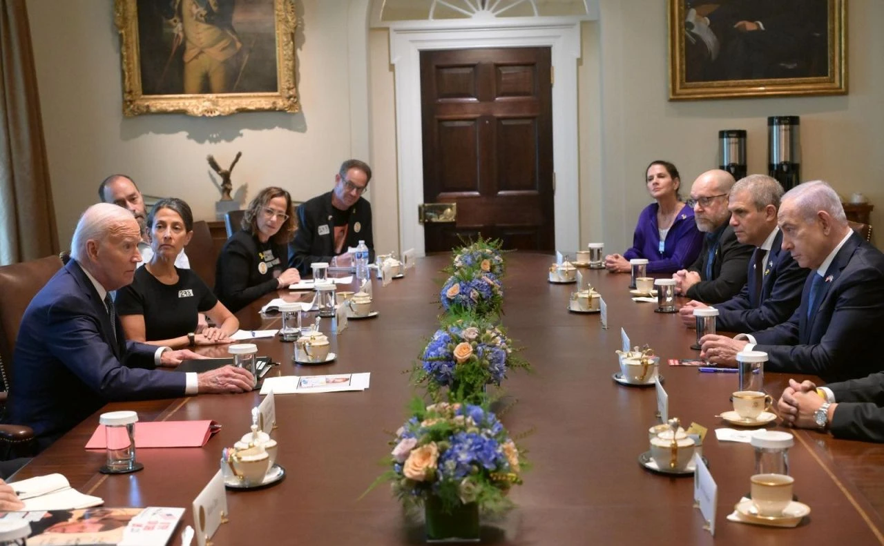 Beyaz Saray'da gergin anlar! Joe Biden Netanyahu'ya çıkıştı: Bana maval okuma - 1. Resim