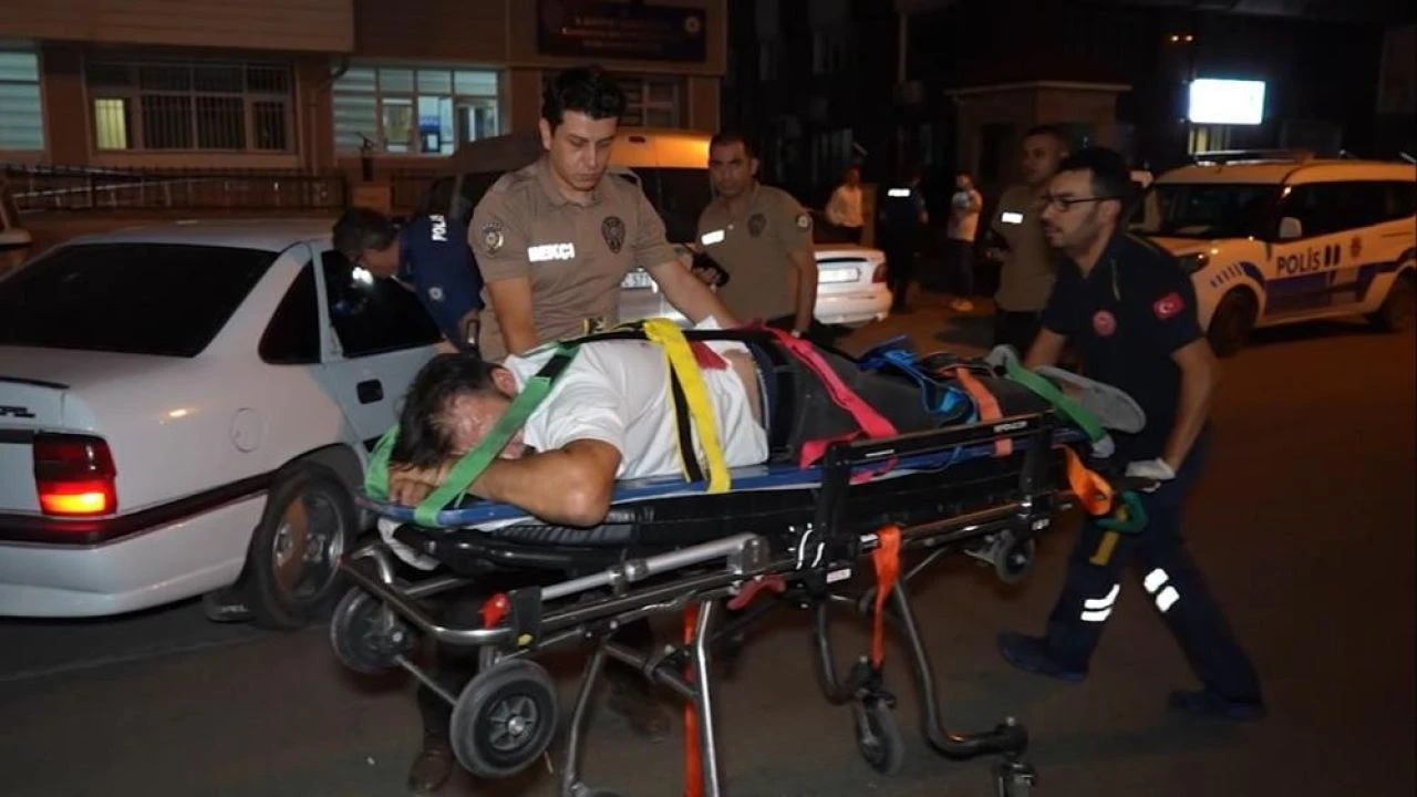 Kırıkkale'de kanlı saldırı: Emniyete sığınan yabancı uyruklu şahıs ağır yaralı! - 1. Resim