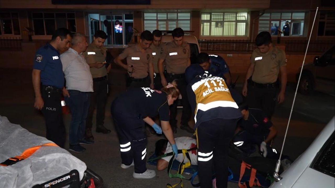 Kırıkkale&#039;de kanlı saldırı: Emniyete sığınan yabancı uyruklu şahıs ağır yaralı!