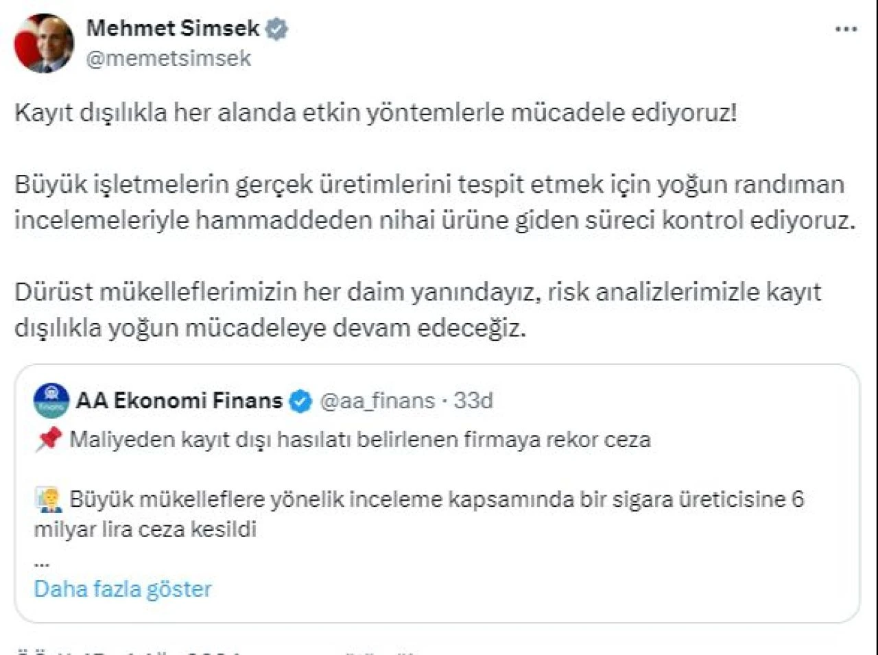 Maliye'den 6 milyar lira rekor ceza! Kayıt dışına af yok