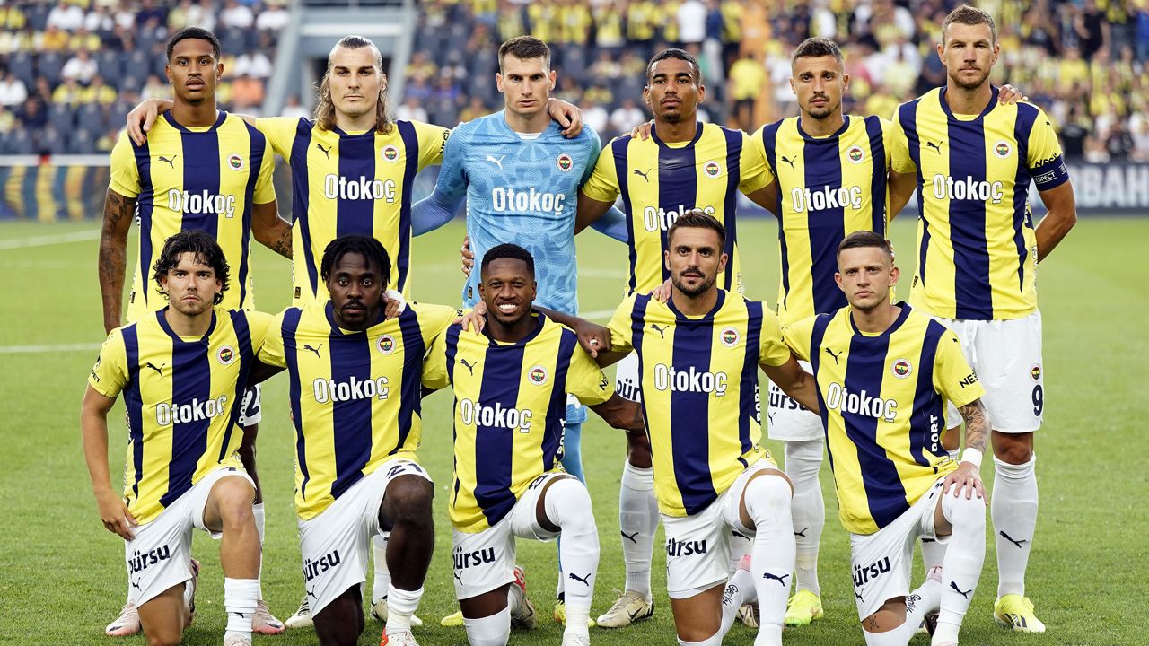 Fenerbahçe&#039;nin Lille maçı kamp kadrosunu belli oldu