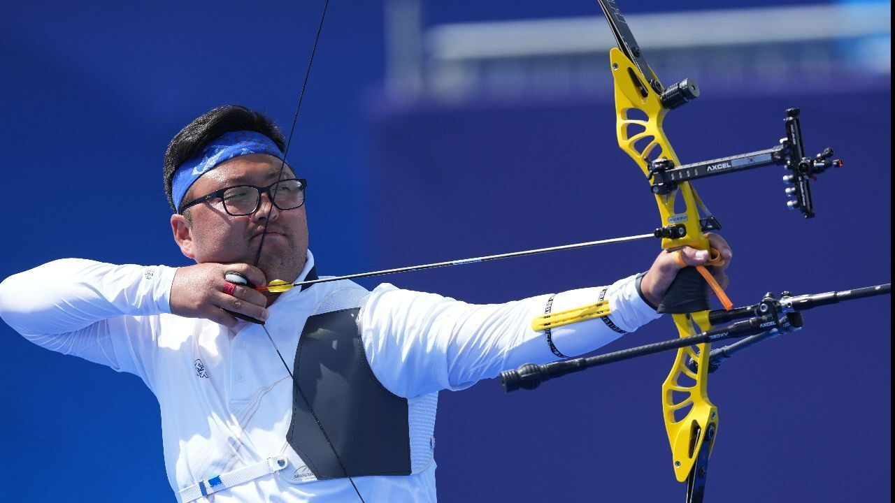 Mete Gazoz&#039;u olimpiyatlarda eleyen Kim Woo-Jin altın madalya aldı