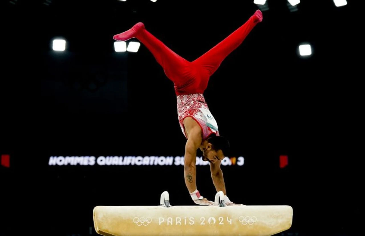Milli cimnastikçi Ferhat Arıcan, olimpiyatları 5. sırada tamamladı