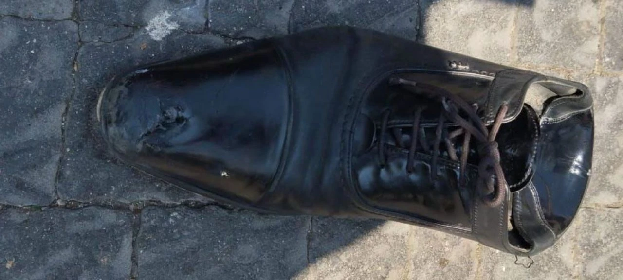 Bursa'da ilginç olay! 44 numara ayakkabı hayatını kurtardı