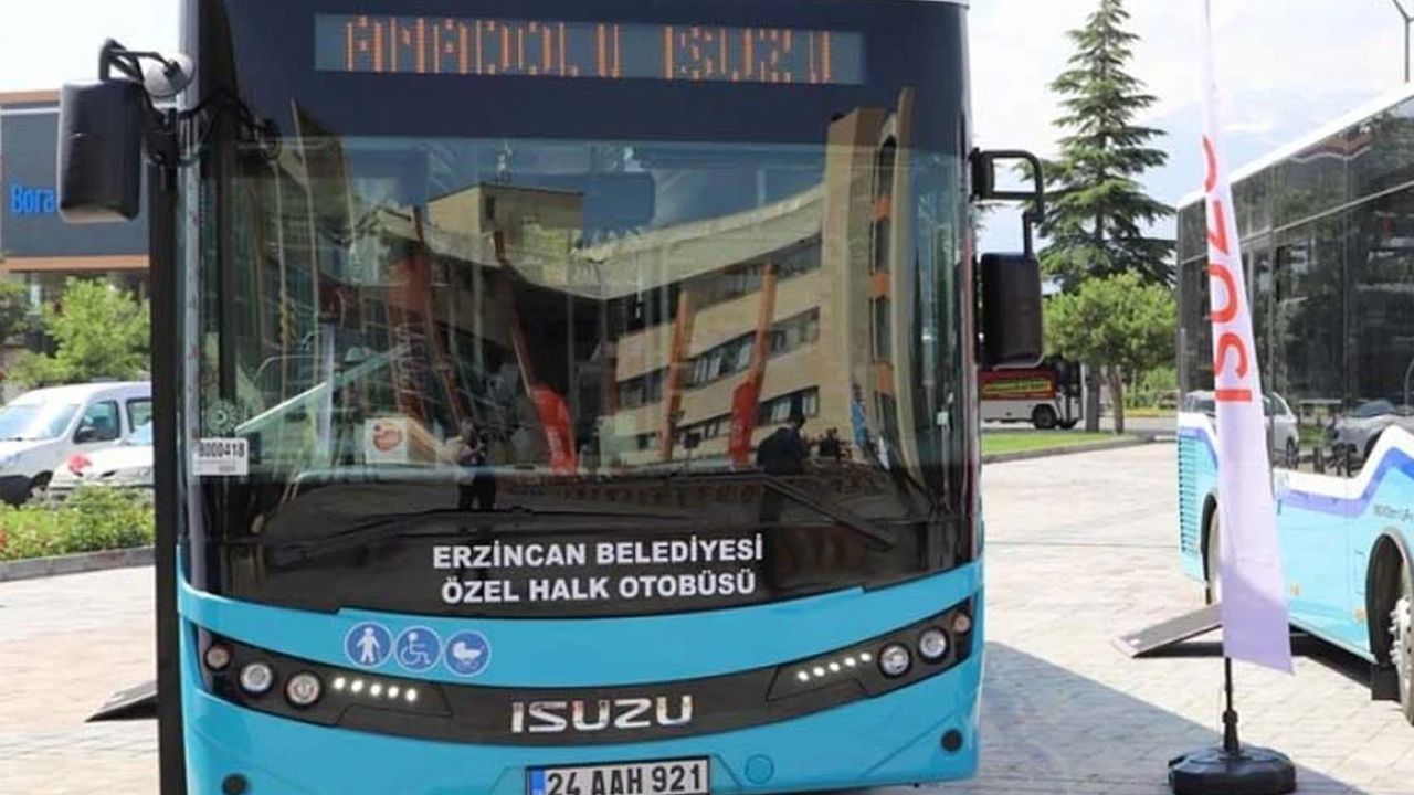 Erzincan&#039;da toplu taşımaya zam! İşte yeni tarife... 