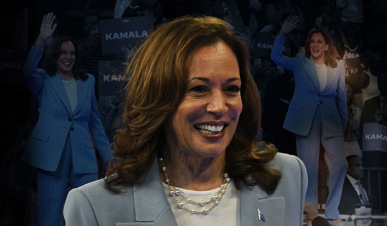 Kamala Harris'e tam destek! Oy oranı açıklandı - 1. Resim