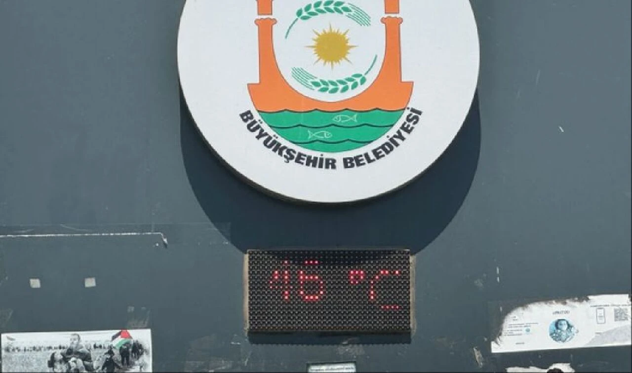 Şanlıurfa cayır cayır yanıyor! Termometreler 46 dereceyi gördü - 1. Resim