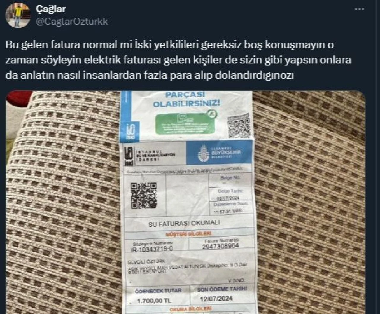 Türkiye'de su faturalarında bir ilk! Seçim vaatleri boş çıktı: Su, doğalgaz ve elektrik faturalarını geçti - 6. Resim