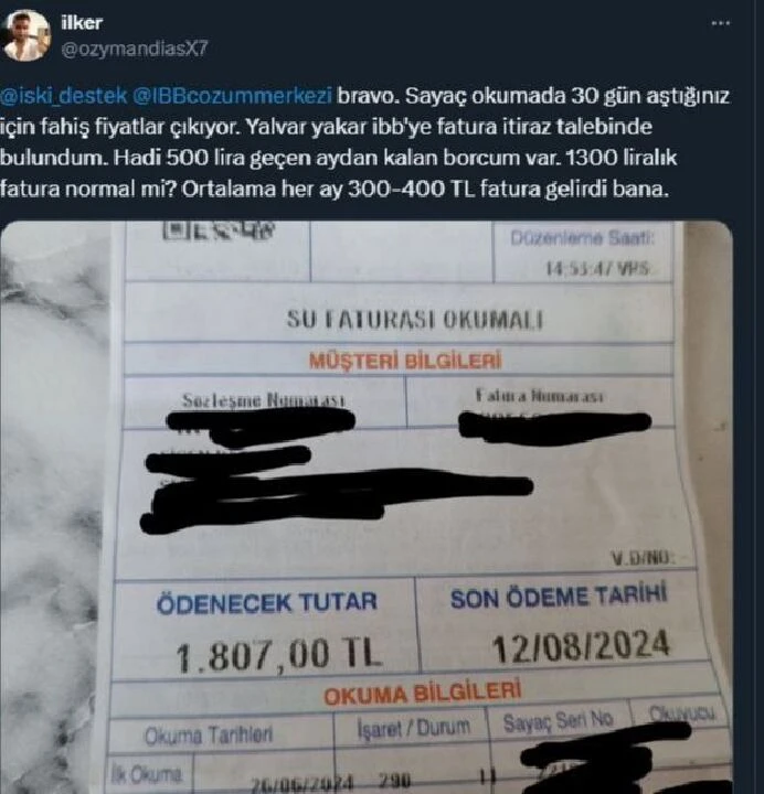 Türkiye'de su faturalarında bir ilk! Seçim vaatleri boş çıktı: Su, doğalgaz ve elektrik faturalarını geçti - 9. Resim