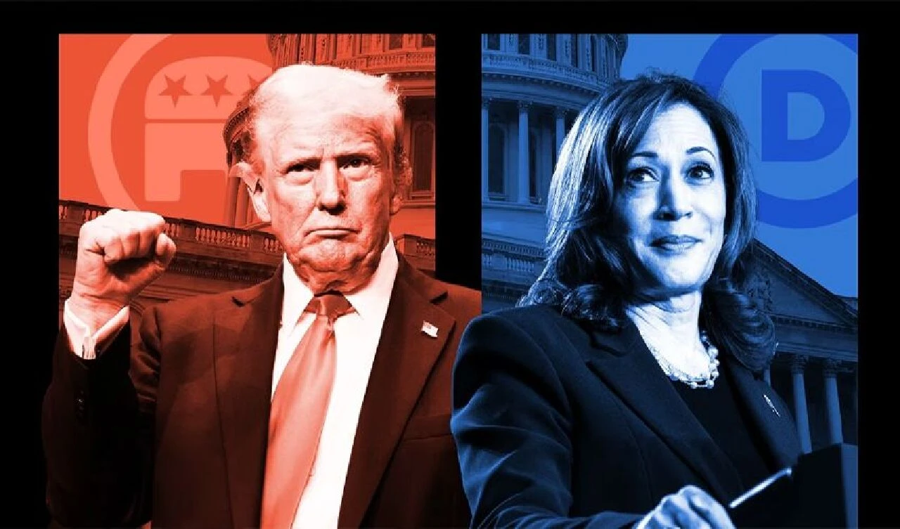 Donald Trump yarışta geride kaldı! Kamala Harris, farkı açmaya başladı