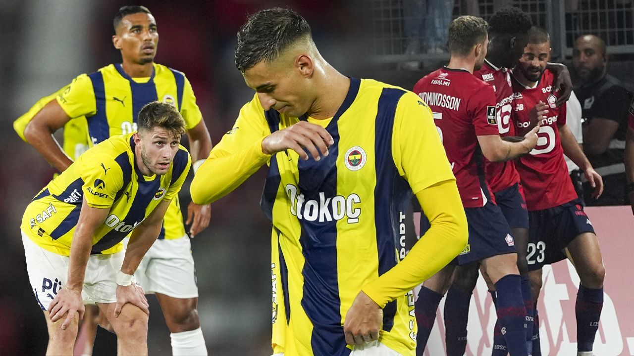 Fenerbahçe, Şampiyonlar Ligi ön eleme maçında Lille takımına mağlup oldu!