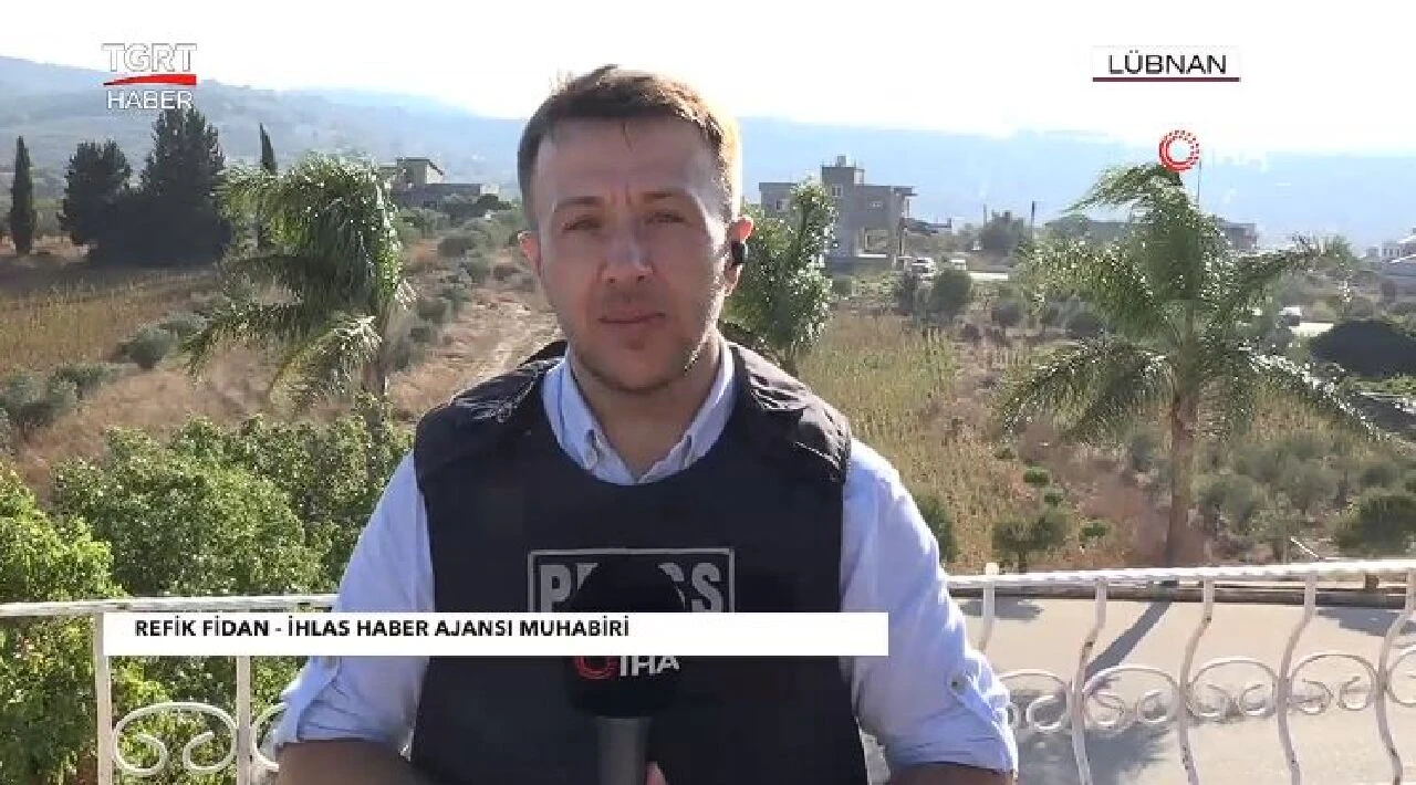 Lübnan-İsrail sınırında sıcak saatler! İki taraftan da yoğun atışlar var  - 1. Resim