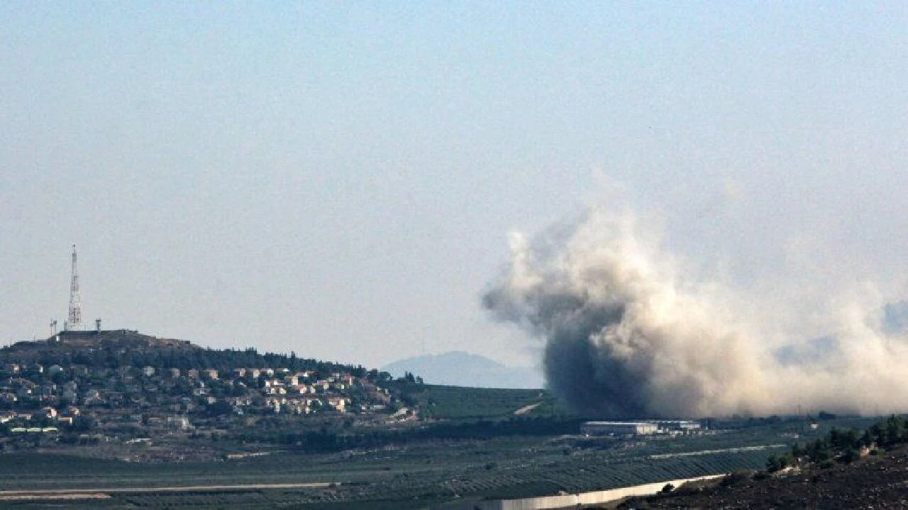 Lübnan-İsrail sınırında sıcak saatler! İki taraftan da yoğun atışlar var  - 2. Resim