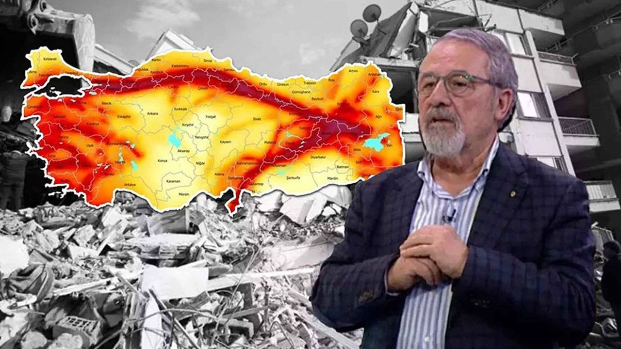 Prof. Dr. Naci Görür yüzde vererek duyurdu! 7 üzeri deprem geliyor 