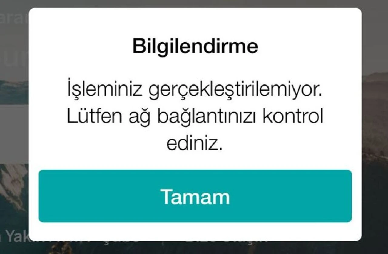 9 Ağustos Garanti mobil uygulamada erişim sorunları yaşanıyor - 1. Resim
