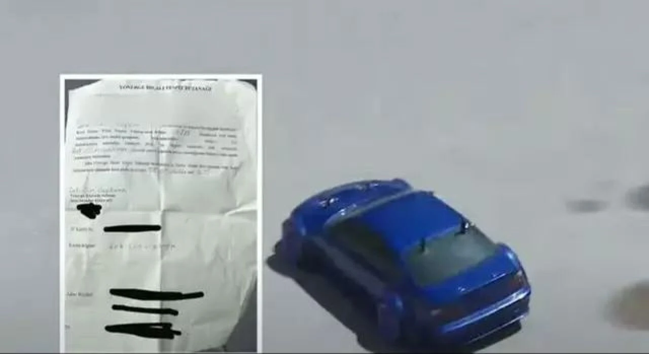 Ankara'da şaşkına çeviren olay! Uzaktan kumandalı aracıyla ceza yedi