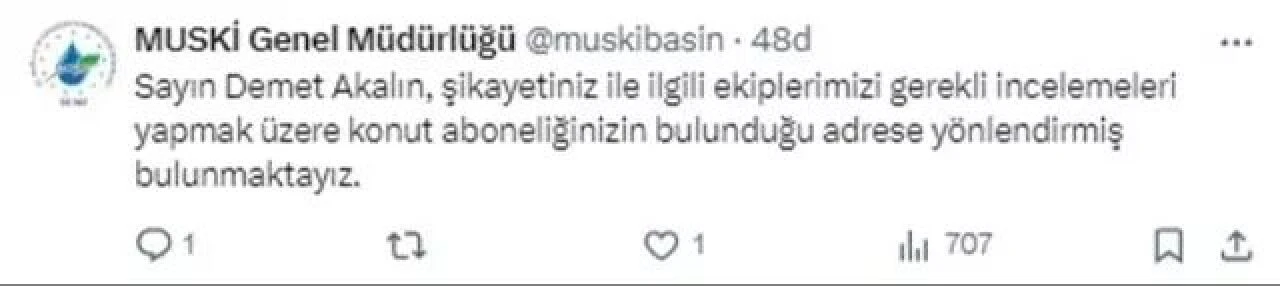 Demet Akalın'ın 18 bin TL'lik su faturası isyanı! 'Hayaletler mi geziyor?'