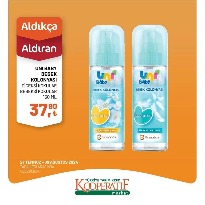 Tarım Kredi Kooperatif marketlerde 9 Ağustos katalog fırsatları! Pirinç, nohut, tuvalet kağıdı ve havlu kağıtta büyük indirim - 6. Resim