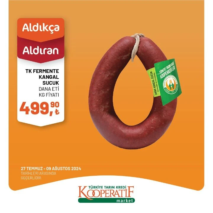 Tarım Kredi Kooperatif marketlerde 9 Ağustos katalog fırsatları! Pirinç, nohut, tuvalet kağıdı ve havlu kağıtta büyük indirim - 4. Resim