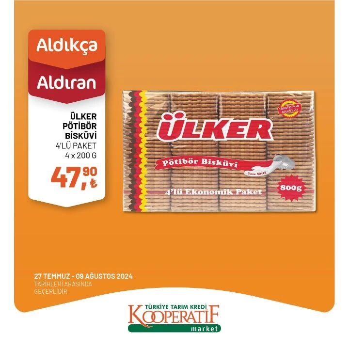 Tarım Kredi Kooperatif marketlerde 9 Ağustos katalog fırsatları! Pirinç, nohut, tuvalet kağıdı ve havlu kağıtta büyük indirim - 2. Resim