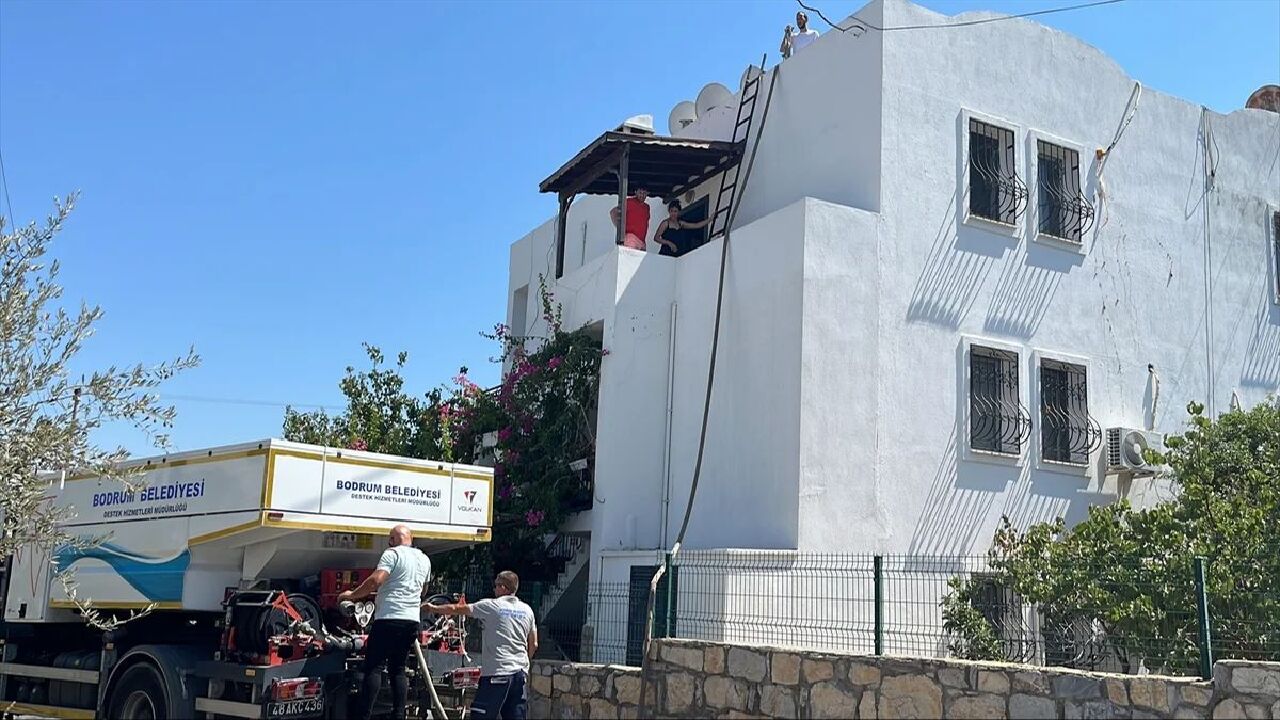 Bodrum'da su krizi büyüyor! Turizm şehrinde barajlar kapatıldı - 1. Resim