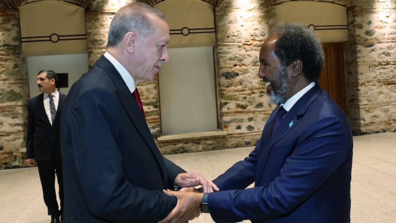 Son dakika| Türkiye arabuluculuk için devrede: Cumhurbaşkanı Erdoğan Somali Cumhurbaşkanı ile görüştü