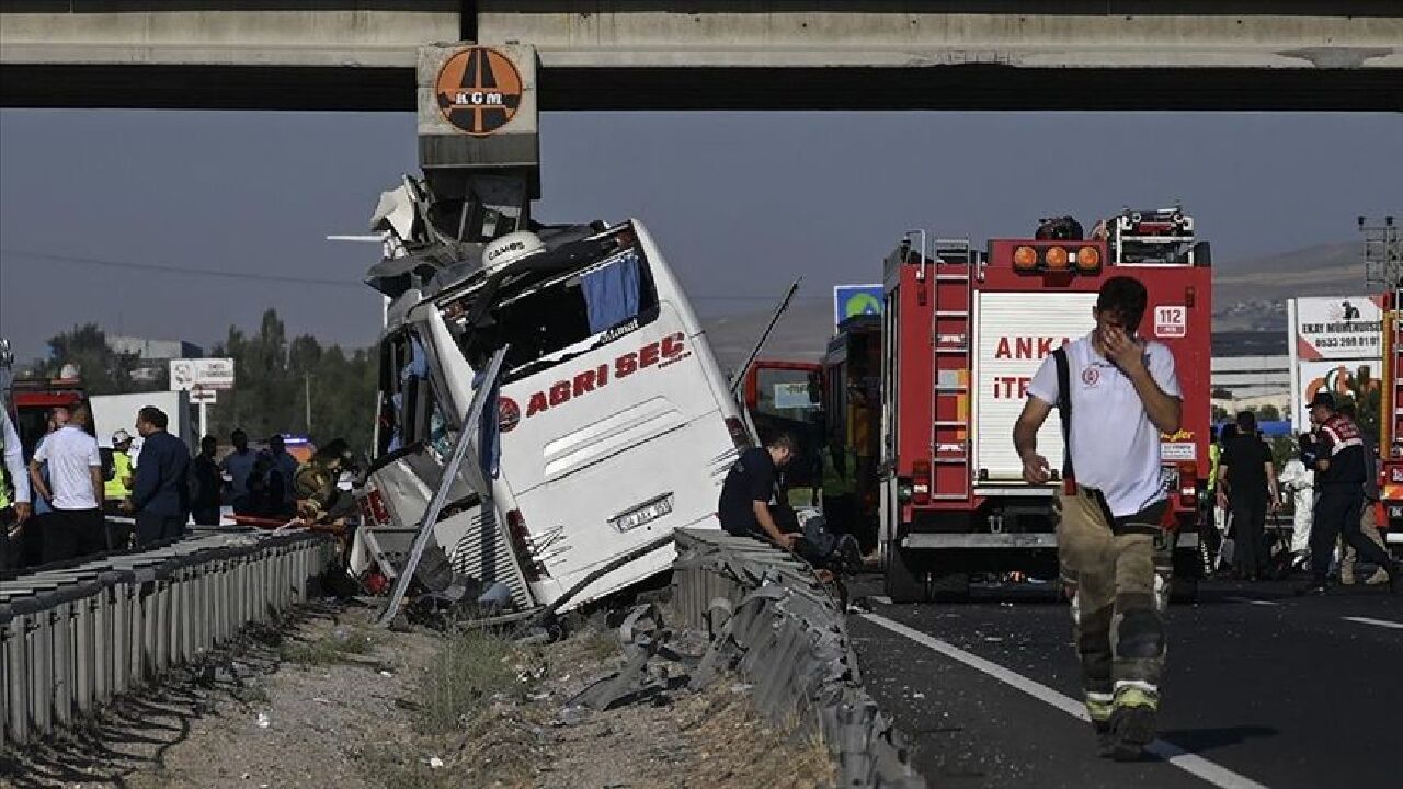 Ankara'da 9 kişinin öldüğü kazanın ön raporu hazır: Şoför tam kusurlu bulundu - 1. Resim