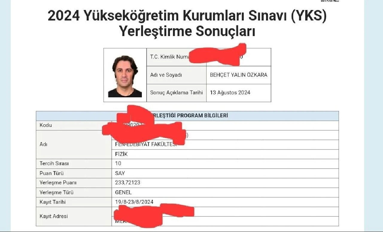 DMM, YKS'de eksi 1,75 fizik netiyle üniversite kazanan hocayı yalanladı - 2. Resim