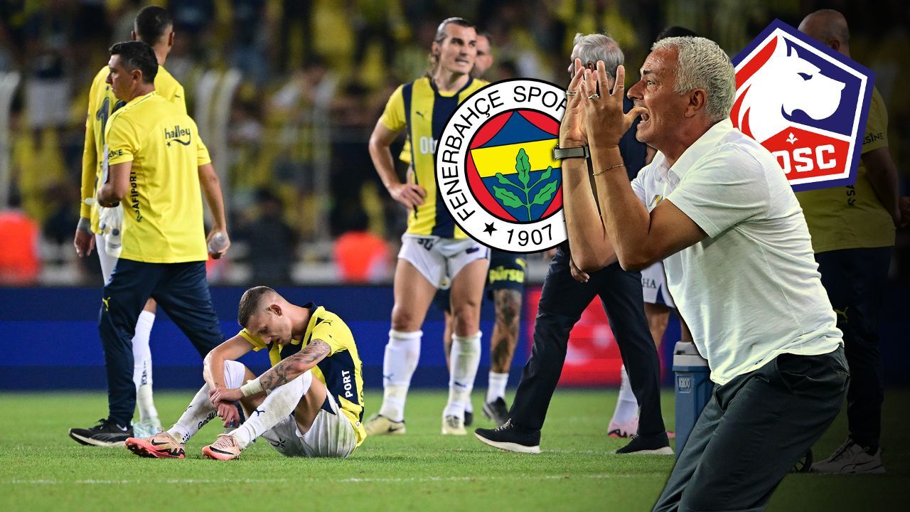 Fenerbahçe, Lille ile 1-1 berabere kalarak Şampiyonlar Ligi&#039;ne veda etti! Yeni hedef Avrupa Ligi oldu