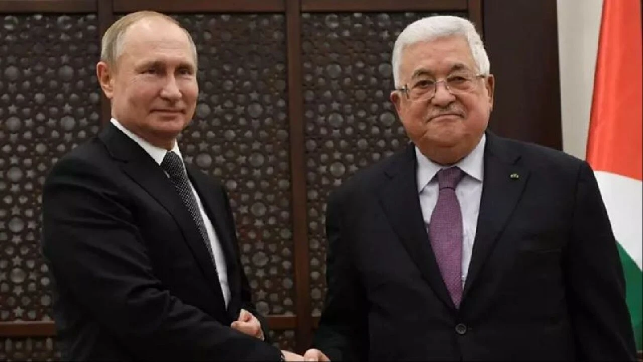Filistin lideri Mahmud Abbas'tan kritik ziyaret: Rus lider Putin'le bir araya geldi - 1. Resim