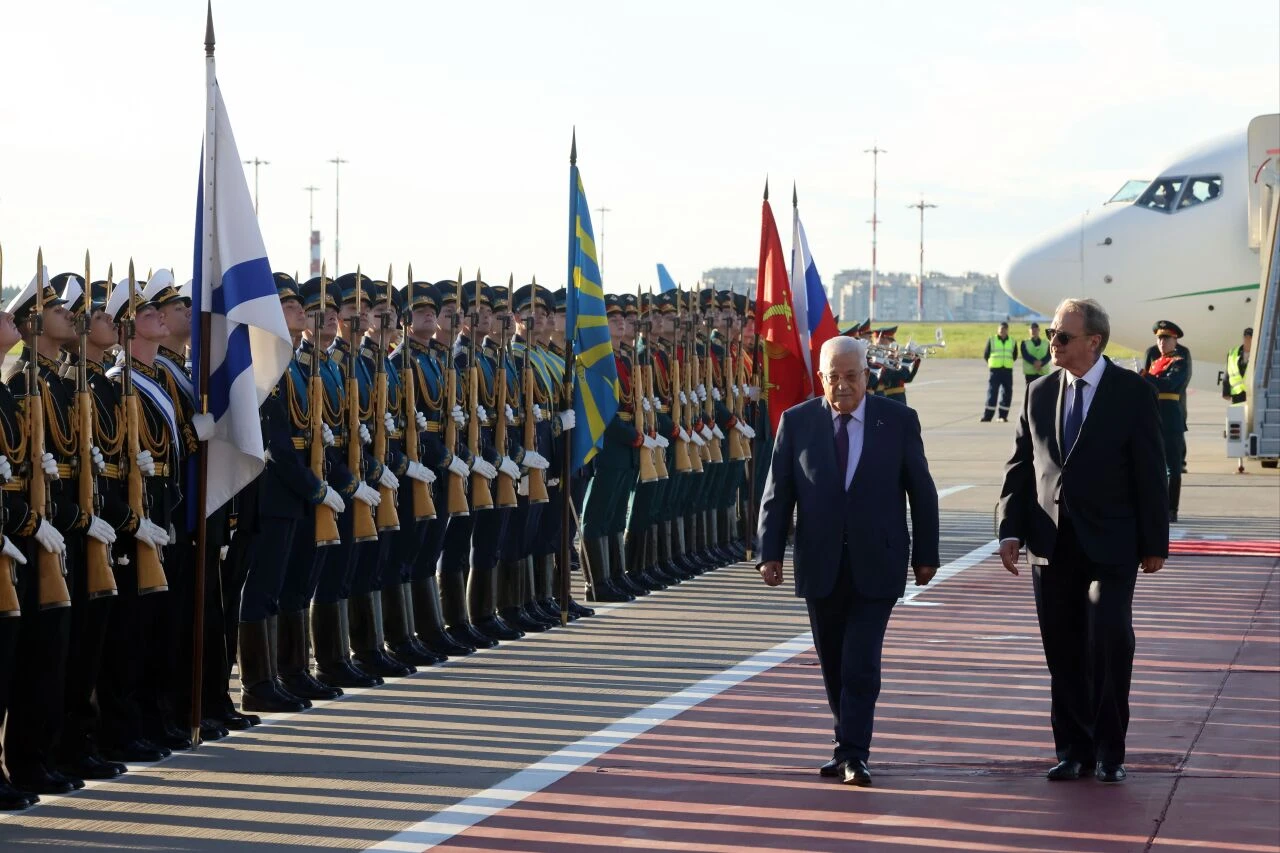 Filistin lideri Mahmud Abbas'tan kritik ziyaret: Rus lider Putin'le bir araya geldi - 1. Resim