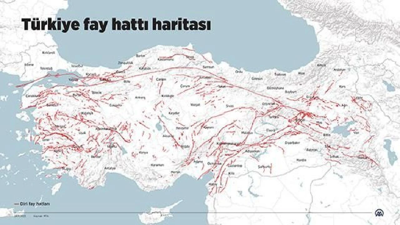 Sivas, Kuzey Anadolu Fay Hattı üzerinde yer alıyor - 1. Resim